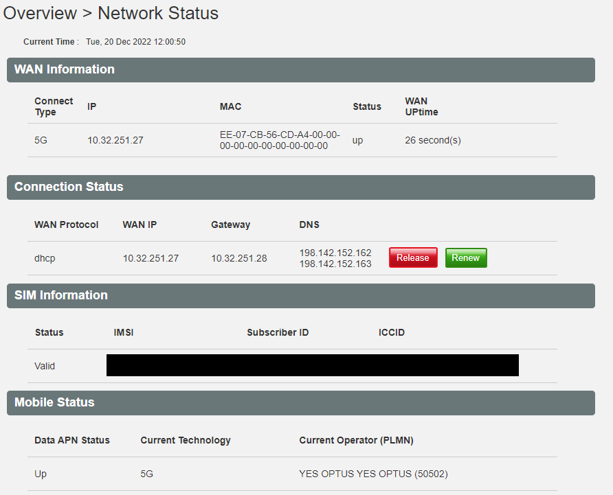 Carrier Unlock for the Arcadyan AW1000 (Telstra 5G Home Modem)